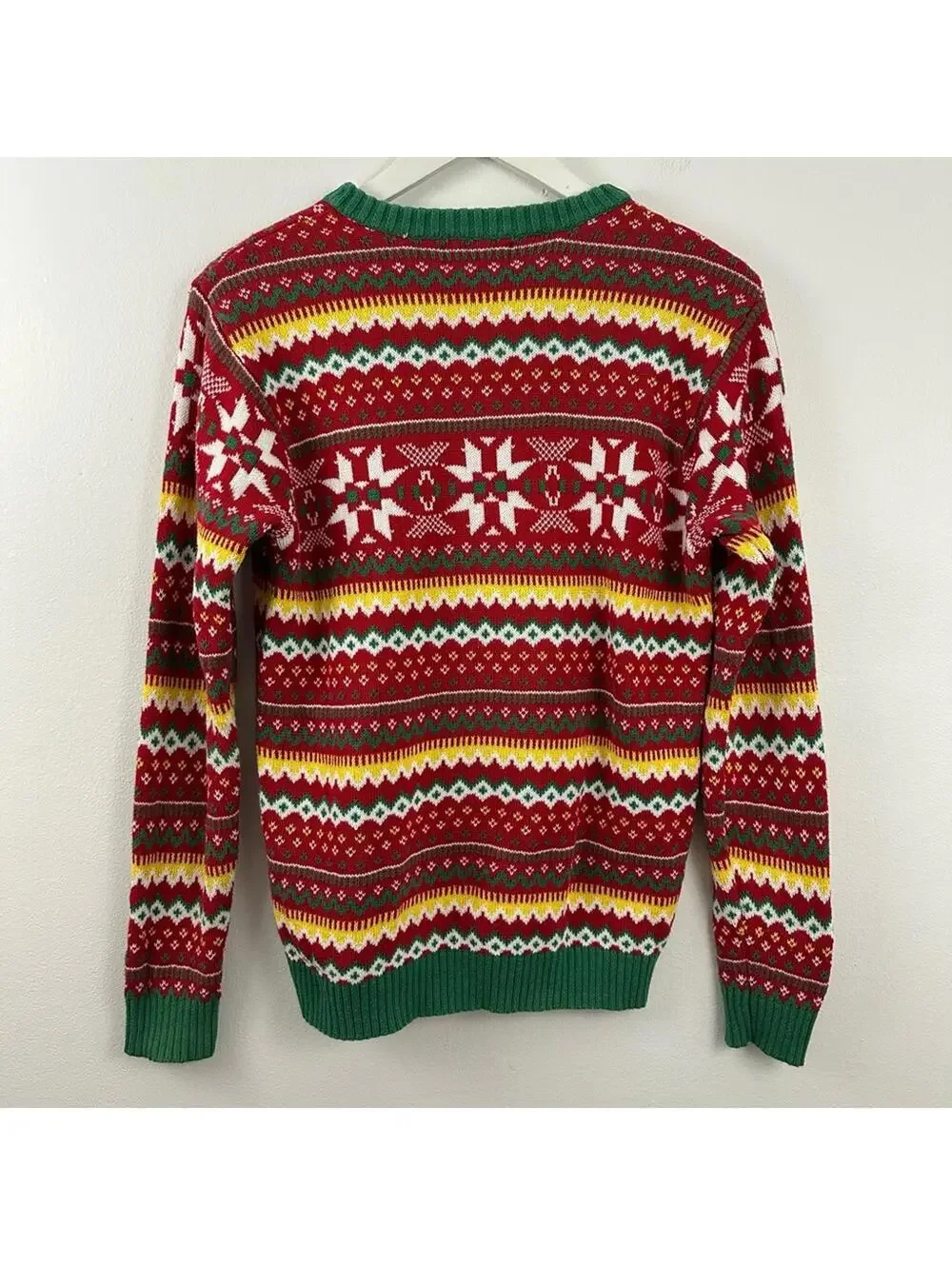 Blizzard Bay Ugly Sloths Christmas Sweater Men's Size S